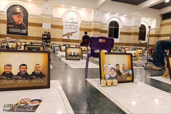 گلزار شهدای حزب الله در بیروت