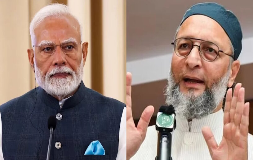 মোদিকে কড়া জবাব ওয়াইসির।