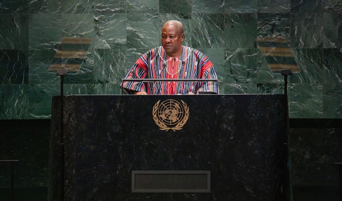 Ghana’s President Mahama condemns Gaza war, calls for global recognition of Palestine