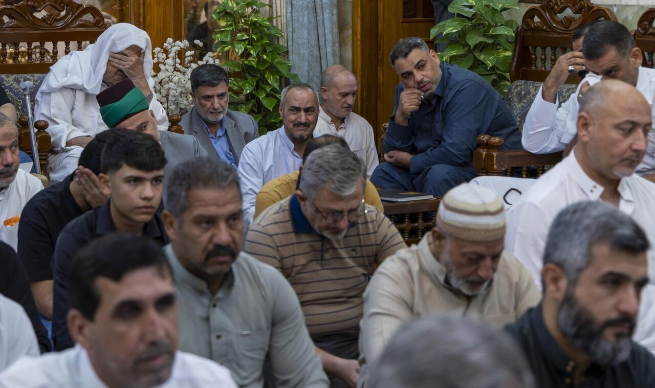 Al-Abbas Holy Shrine holds its weekly mourning council to commemorate tragedies of Ahl al-Bayt