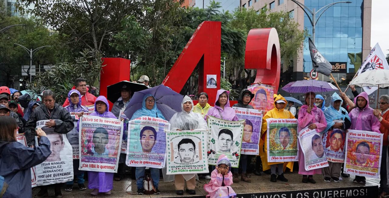 México refuerza presión diplomática a EE.UU. e Israel a 11 años de la desaparición de los 43 normalistas de Ayotzinapa
