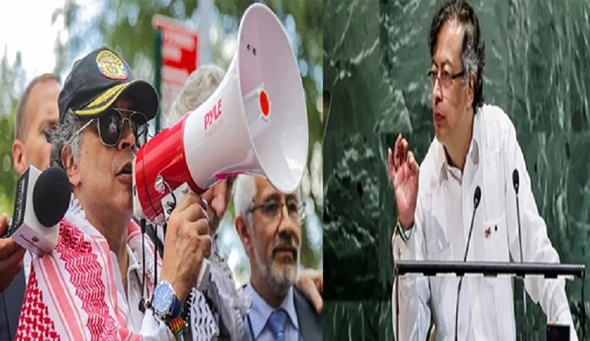 بسبب فلسطين...واشنطن تلغي تأشيرة رئيس كولومبيا 