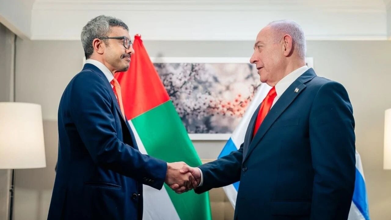 BAE Dışişleri Bakanı Netanyahu ile görüştü