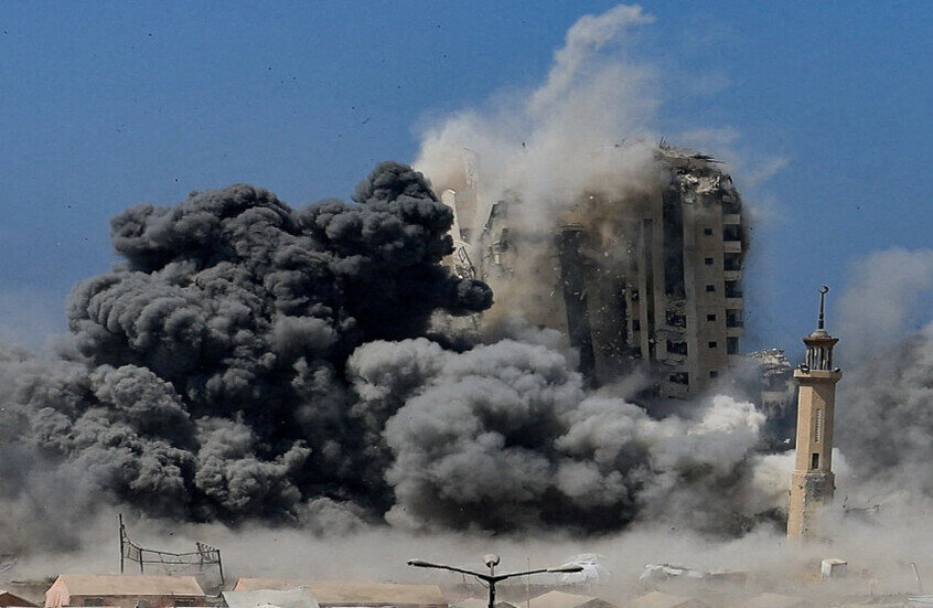 غزة.. الفصائل تستهدف مروحية إسرائيلية بصاروخ وارتفاع حصيلة قتلى القصف الإسرائيلي