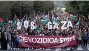 Spanish filmmakers sign statement in support of Palestine, demonstrate against genocide in Gaza