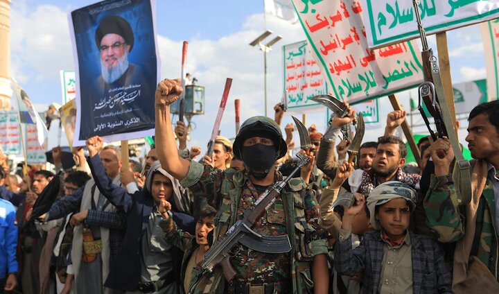 سیدعبدالملک الحوثی: سلاح حزب‌الله سدِ راه اشغال لبنان است/ خلع سلاح مقاومت خواست آمریکایی ـ اسرائیلی است