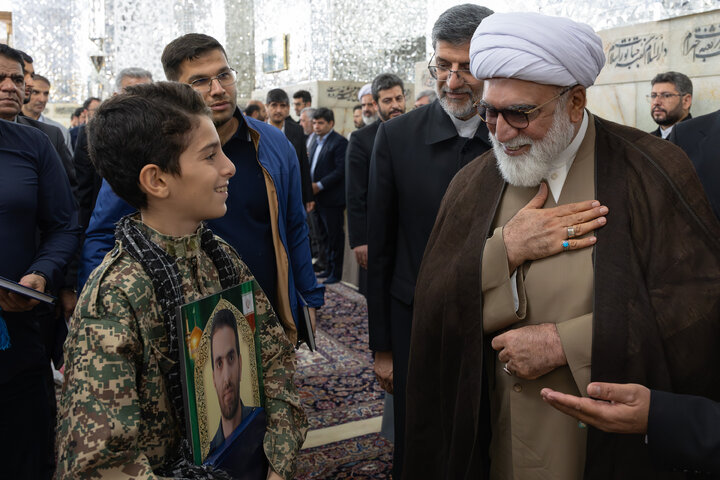 Photos: Dust-cleaning ceremony of Imam Reza shrine