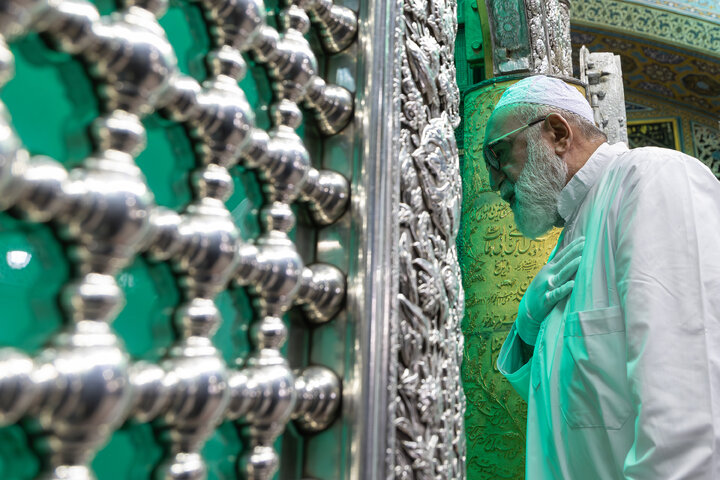 Photos: Dust-cleaning ceremony of Imam Reza shrine