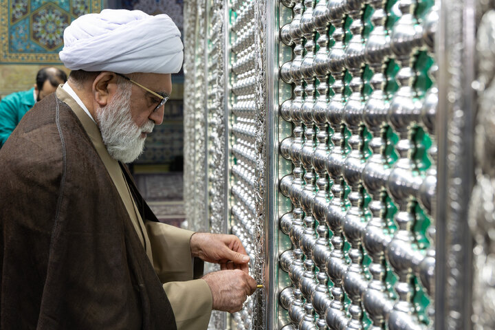 Photos: Dust-cleaning ceremony of Imam Reza shrine