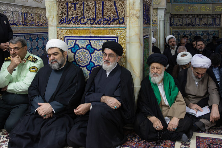 Photos: Dust-cleaning ceremony of Imam Reza shrine