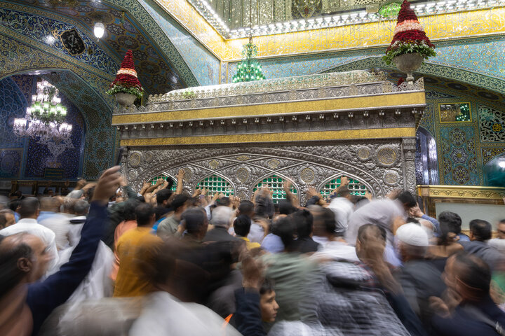 Photos: Dust-cleaning ceremony of Imam Reza shrine