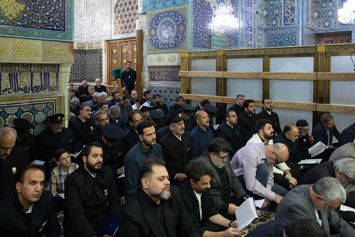 Photos: Dust-cleaning ceremony of Imam Reza shrine