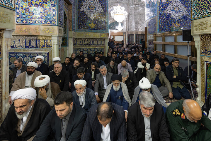 Photos: Dust-cleaning ceremony of Imam Reza shrine