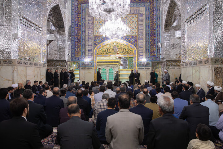 Photos: Dust-cleaning ceremony of Imam Reza shrine