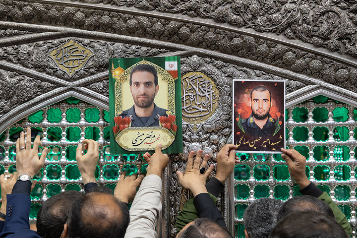 Photos: Dust-cleaning ceremony of Imam Reza shrine