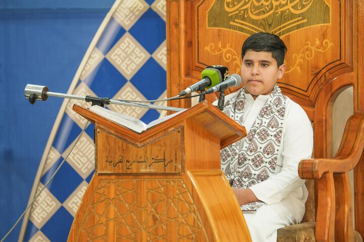 تقرير مصور/ المجمع العلمي يستأنف محفل عرش التلاوة الأسبوعي للقرآن الكريم في صحن أبي الفضل العباس(ع)