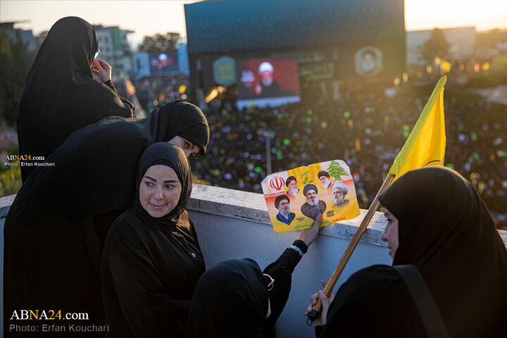 تقرير مصور/ مراسم الذكرى السنوية الأولى لاستشهاد السيد حسن نصرالله في ضاحية بيروت