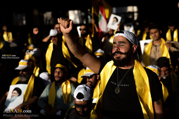 تقرير مصور/ مراسم الذكرى السنوية الأولى لاستشهاد السيد حسن نصرالله في ضاحية بيروت