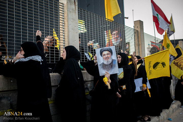 تقرير مصور/ مراسم الذكرى السنوية الأولى لاستشهاد السيد حسن نصرالله في ضاحية بيروت