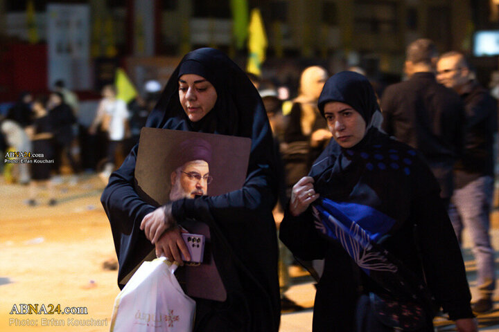 تقرير مصور/ مراسم الذكرى السنوية الأولى لاستشهاد السيد حسن نصرالله في ضاحية بيروت