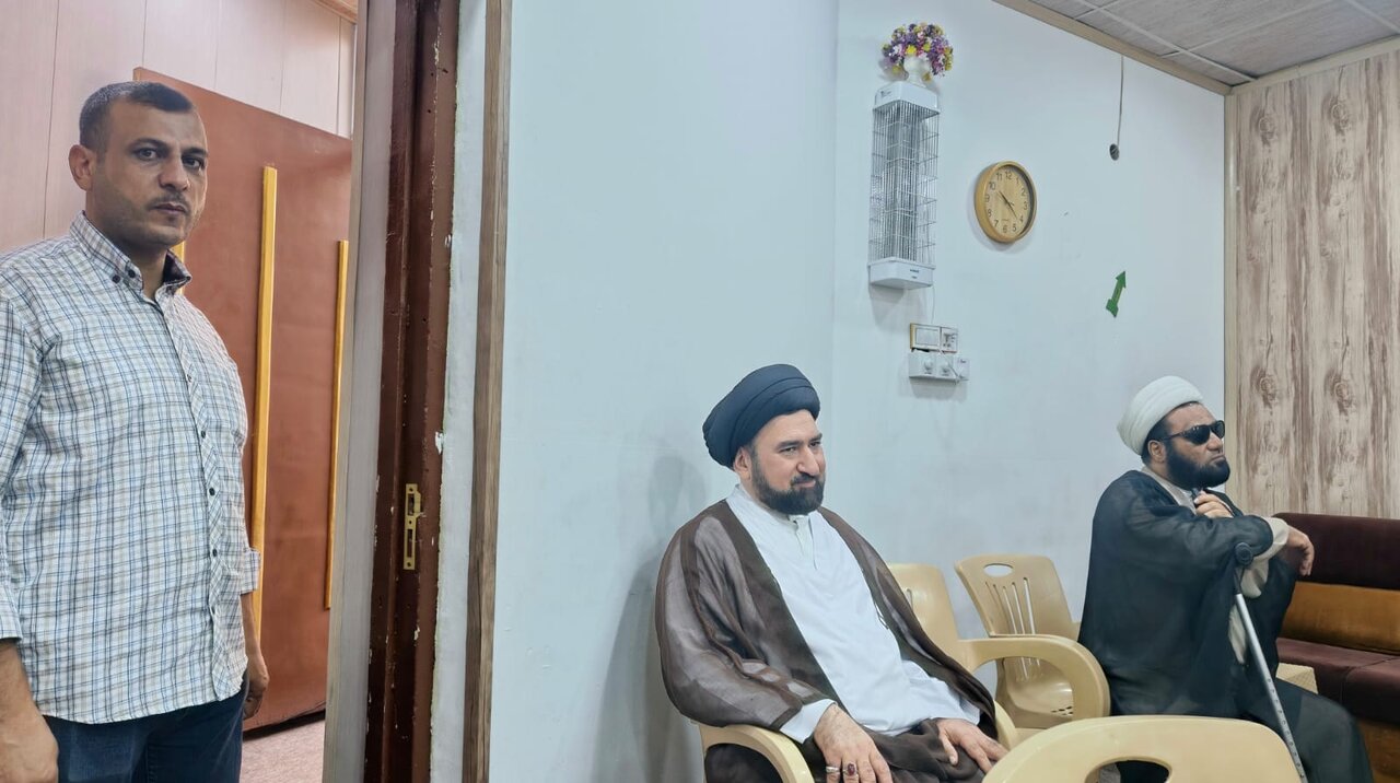 برگزاری مراسم نخستین سالگرد شهادت سید حسن نصرالله در نجف اشرف + تصاویر