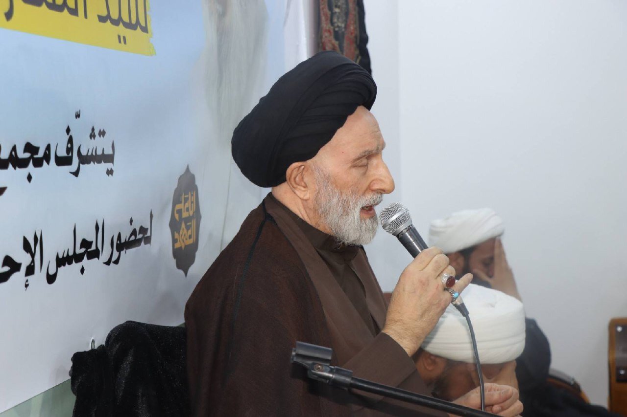 برگزاری مراسم نخستین سالگرد شهادت سید حسن نصرالله در نجف اشرف + تصاویر