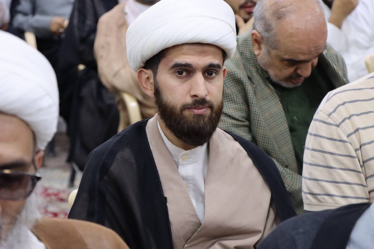 برگزاری مراسم نخستین سالگرد شهادت سید حسن نصرالله در نجف اشرف + تصاویر