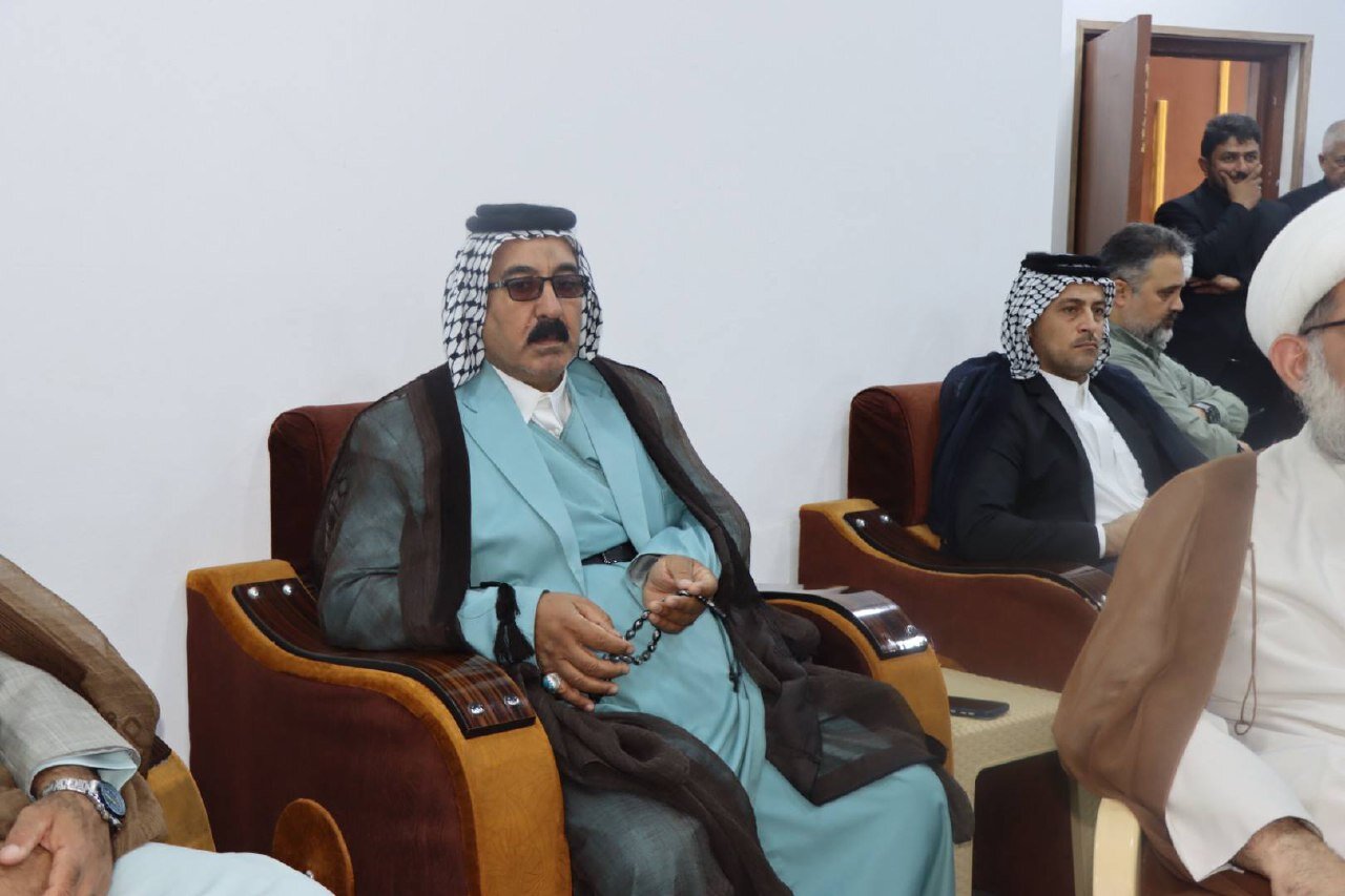 برگزاری مراسم نخستین سالگرد شهادت سید حسن نصرالله در نجف اشرف + تصاویر