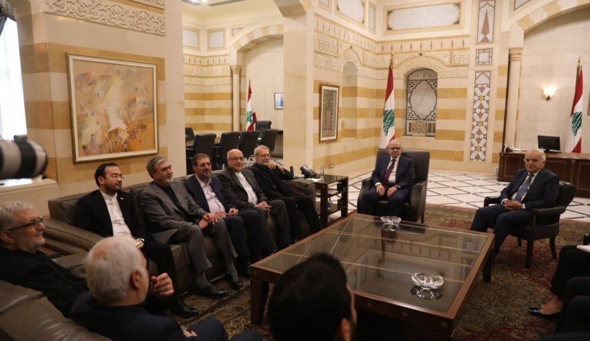 Si Larijani ay Nakipagpulong sa Punong Ministro ng Lebanon