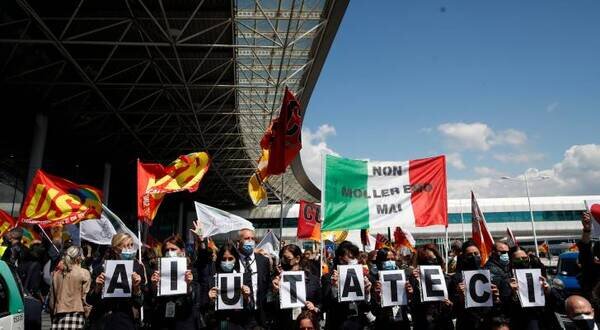 Flights delayed across Italy as airport workers strike for Gaza