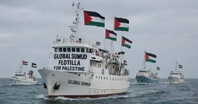 ‘Freedom Flotilla’ sets sail from Sicily in new bid to break Gaza siege with wide international participation