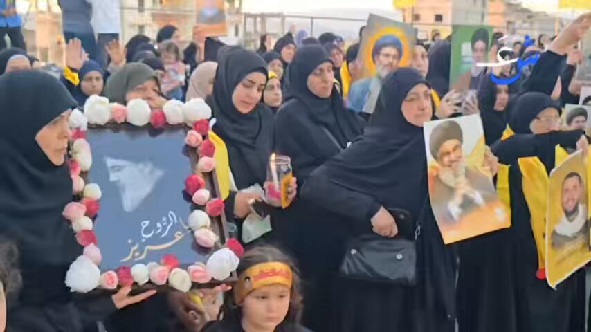 فيديو | أحيا ذكرى إستشهاد السيد حسن نصرالله والسيد الهاشمي من قلب مدينة الخيام