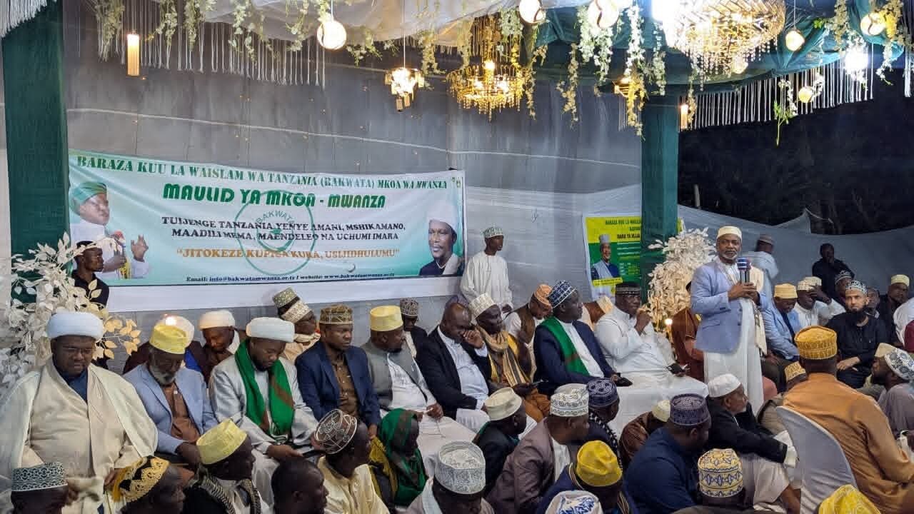 Maulid -BAKWATA- Mwanza | Sheikh Hemed Jalala asisitiza: "Amani na Umoja ni Nguzo Kuu na Msingi wetu kuelekea Uchaguzi Mkuu +Picha