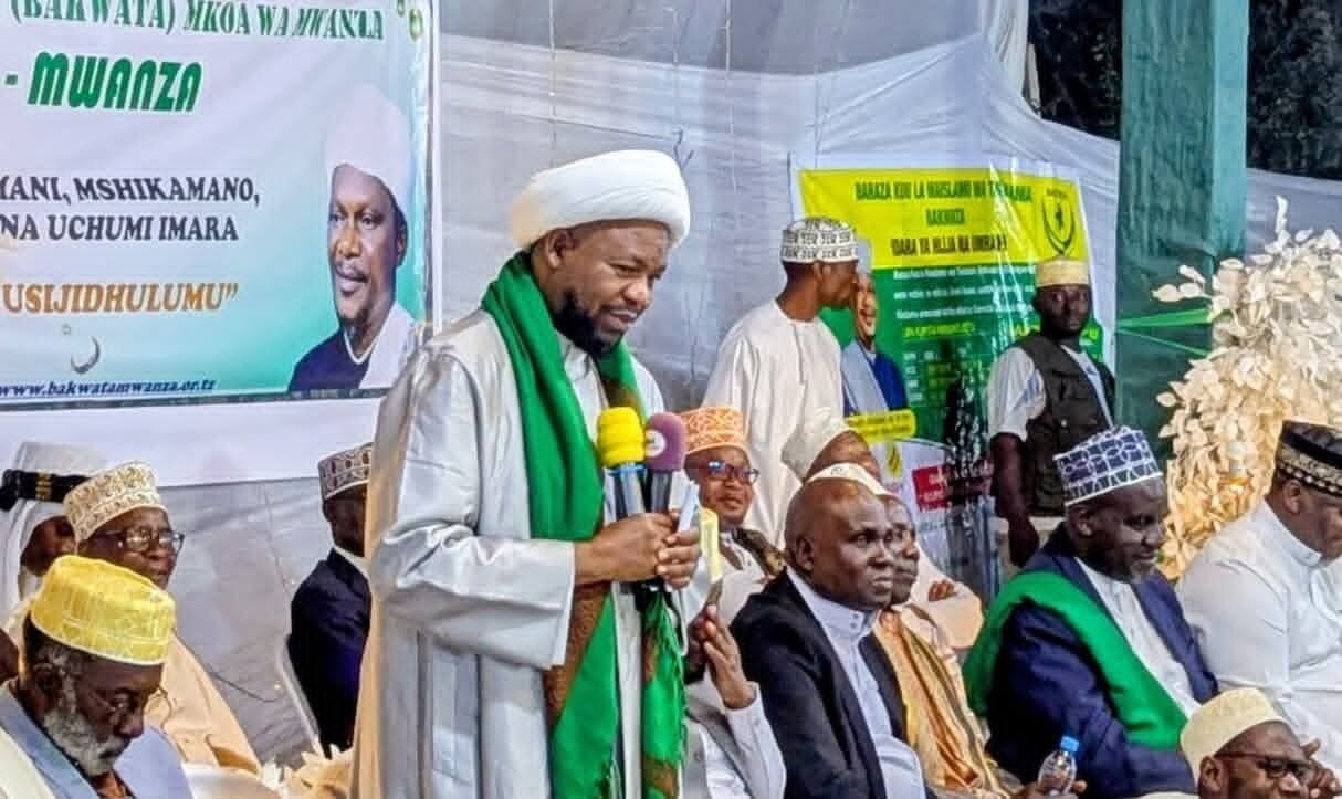 Maulid -BAKWATA- Mwanza | Sheikh Hemed Jalala asisitiza: "Amani na Umoja ni Nguzo Kuu na Msingi wetu kuelekea Uchaguzi Mkuu +Picha