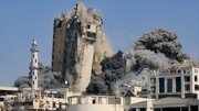 Israel bombardeia outra torre na Faixa de Gaza, forçando o deslocamento de centenas de pessoas