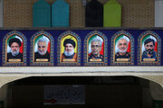 Photos: Pictures of martyrs installed at Hazrat Masoumeh Holy Shrine