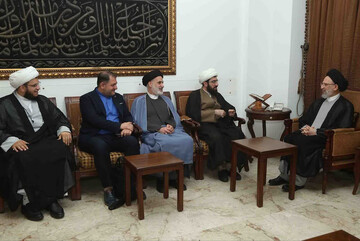 Larawang Balita | Pagpupulong ng Pangalawang Pinuno para sa Pandaigdigang Ugnayan ng AhlulBayt(ع) kay Allamah Sayyid Ali Fadlallah