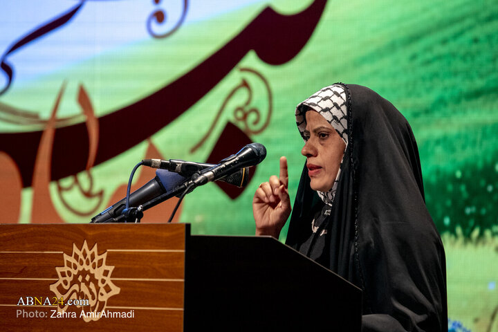 "Raporta wêneyan | Civîna Navneteweyî ya Helbest û Edebiyata «Meha Libnanî» ji bo bîranîna salvegera şehîdbona Seyîd Hesên Nasrullah"
