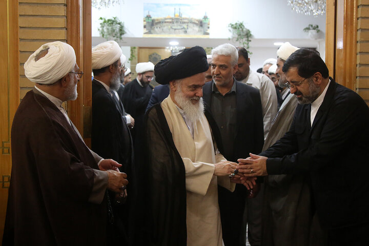 Photos: First martyrdom anniversary of Sayyed Nasrallah held at Hazrat Masoumeh holy shrine
