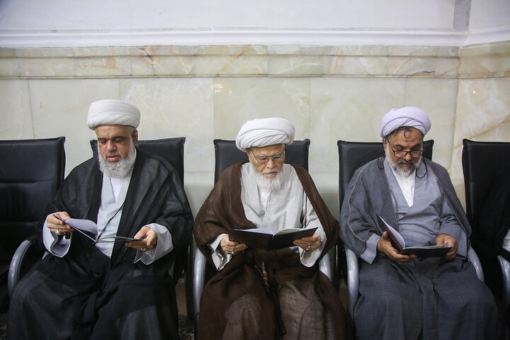 Photos: First martyrdom anniversary of Sayyed Nasrallah held at Hazrat Masoumeh holy shrine