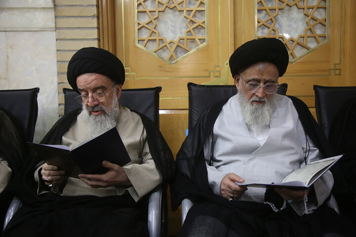 Photos: First martyrdom anniversary of Sayyed Nasrallah held at Hazrat Masoumeh holy shrine