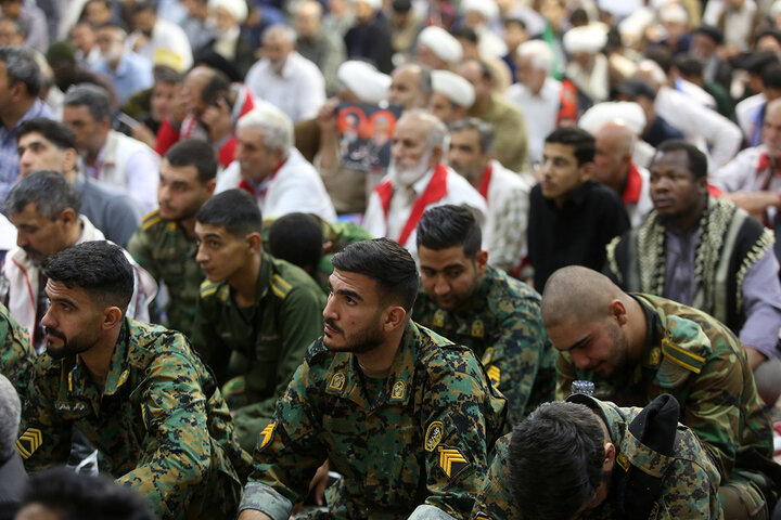 Photos: First martyrdom anniversary of Sayyed Nasrallah held at Hazrat Masoumeh holy shrine