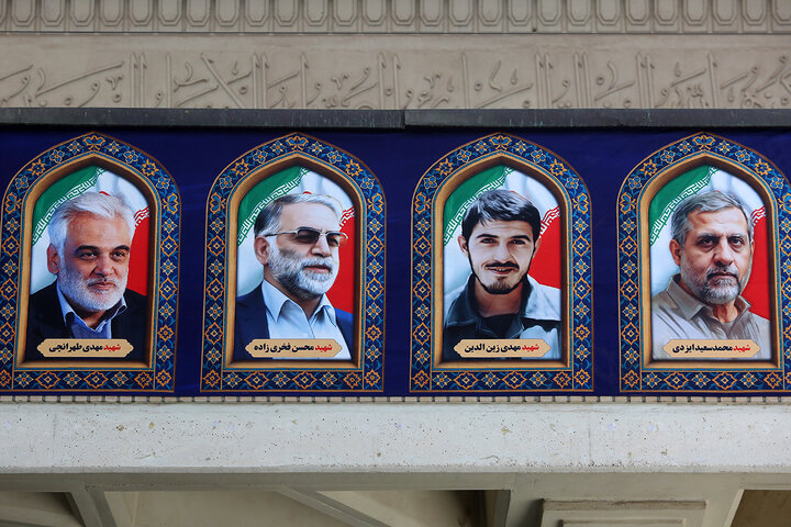 Photos: Pictures of martyrs installed at Hazrat Masoumeh Holy Shrine