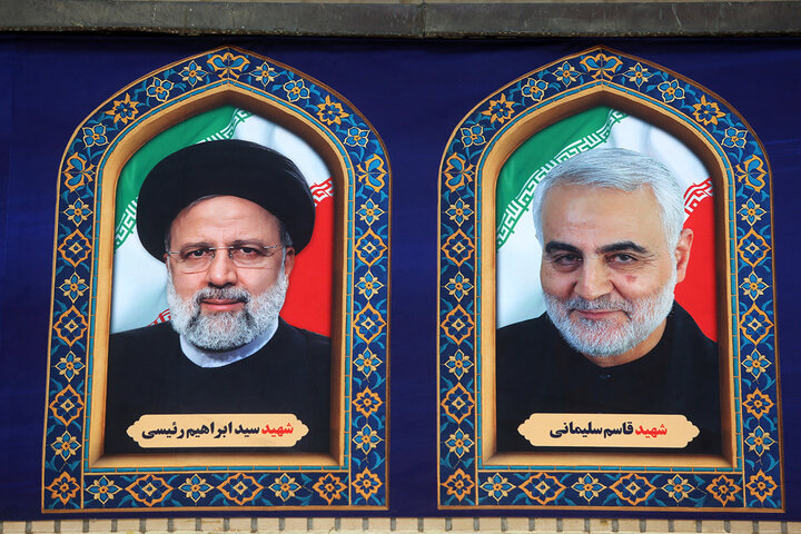 Photos: Pictures of martyrs installed at Hazrat Masoumeh Holy Shrine
