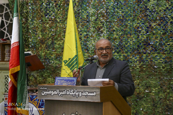 تقرير مصور/ الجالية السورية تقيم الذكرى السنوية الأولى لسيد شهداء الأمة في مسجد أمير المؤمنين(ع) بقم