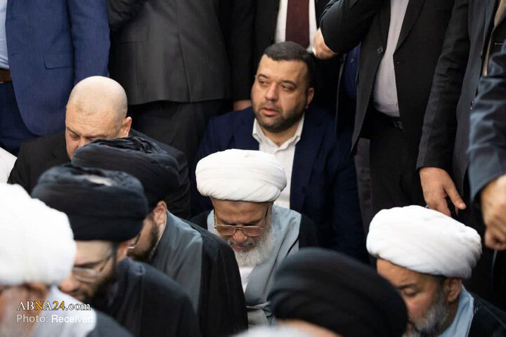 تشییع پیکر همسر مکرمه آیت‌الله العظمی سیستانی در کربلا معلی