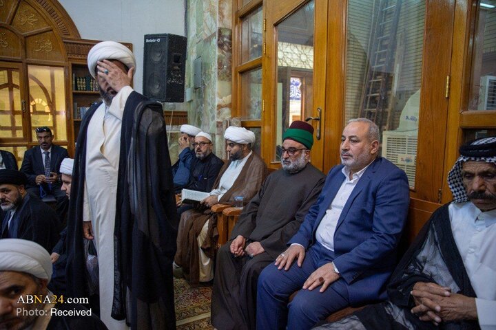 Nûçe Wêneyan | Merasîma cenazeyê hevjîna Ayetullahê Uzma Sîstanî ya li Perestgeha Emîr El-Mu'minîn HZ.Îmam Elî( s.x)