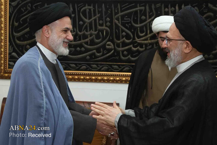 دیدار معاون بین الملل مجمع جهانی اهل بیت(ع) با علامه سید علی فضل الله