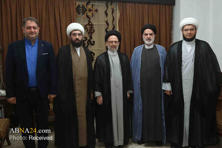 دیدار معاون بین الملل مجمع جهانی اهل بیت(ع) با علامه سید علی فضل الله