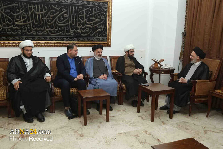 دیدار معاون بین الملل مجمع جهانی اهل بیت(ع) با علامه سید علی فضل الله